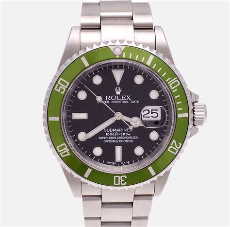 rolex submariner fat four nuovo seriale y|rolex submariner kermit 16610.